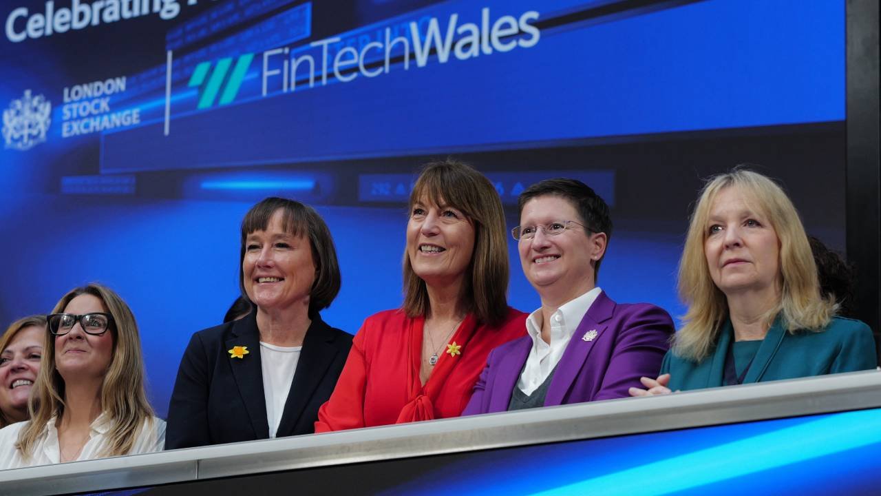 FinTech Wales and Welsh Secretary open London Stock Exchange Market – “celebrating Welsh excellence and championing female leaders in financial services”