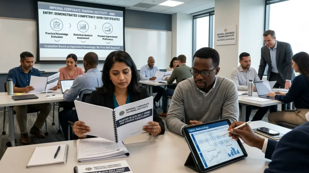 Does Imperial Accept Candidates Without Prior Belt Certification for Its MBB Course