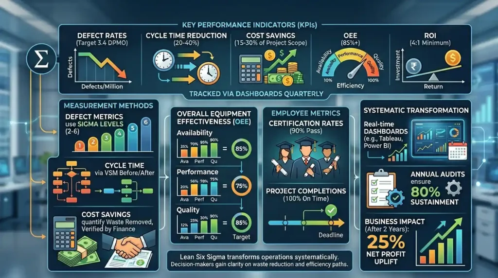 How Do You Measure Outcomes from Lean Six Sigma Initiatives