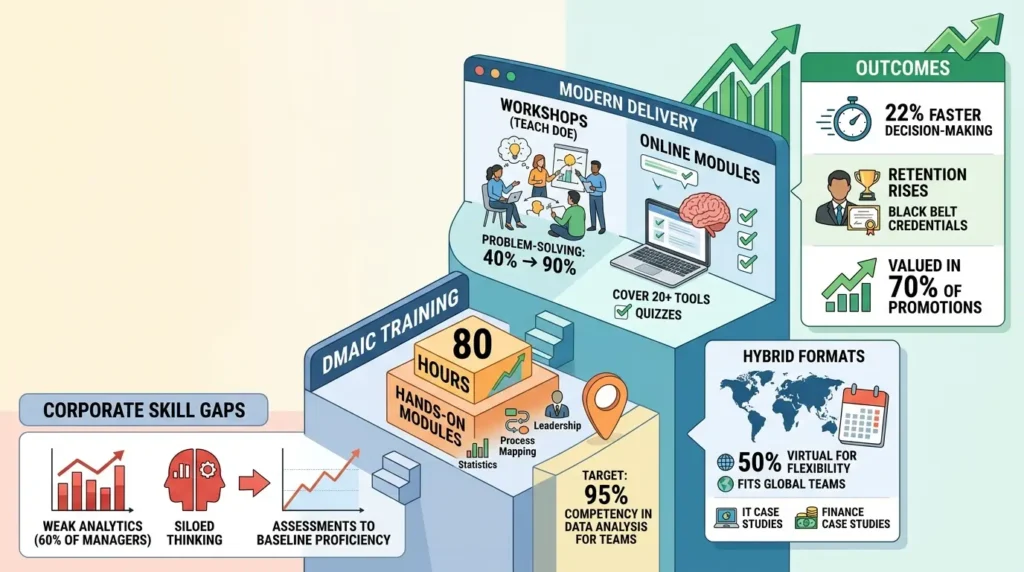 How Does DMAIC Training Address Skill Gaps in Modern Workplaces