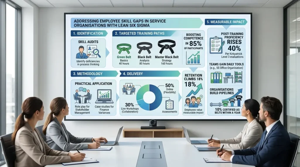 How Does Lean Six Sigma Address Employee Skill Gaps in Service Organisations