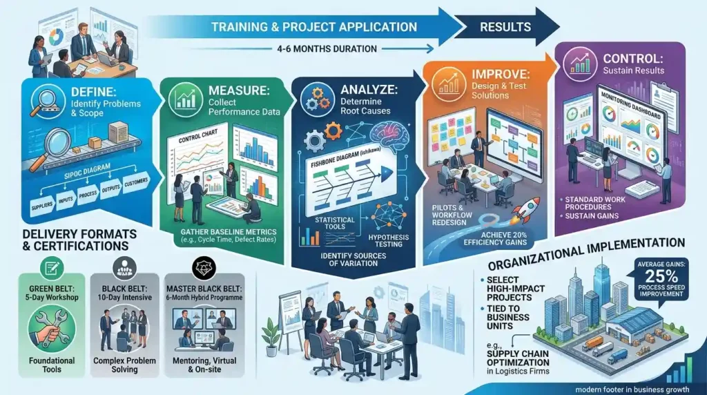 How Does Lean Six Sigma Certification Work in Corporate Environments