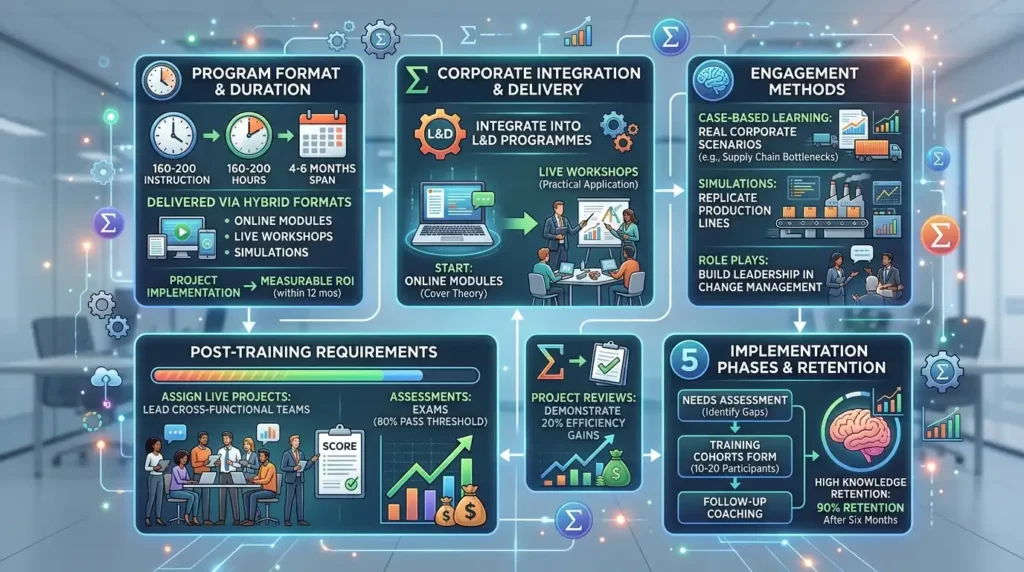 How Does Lean Six Sigma Master Black Belt Training Work in Corporate Environments