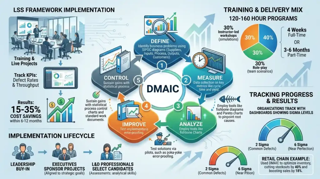 How Does Lean Six Sigma Work in Business Operations?