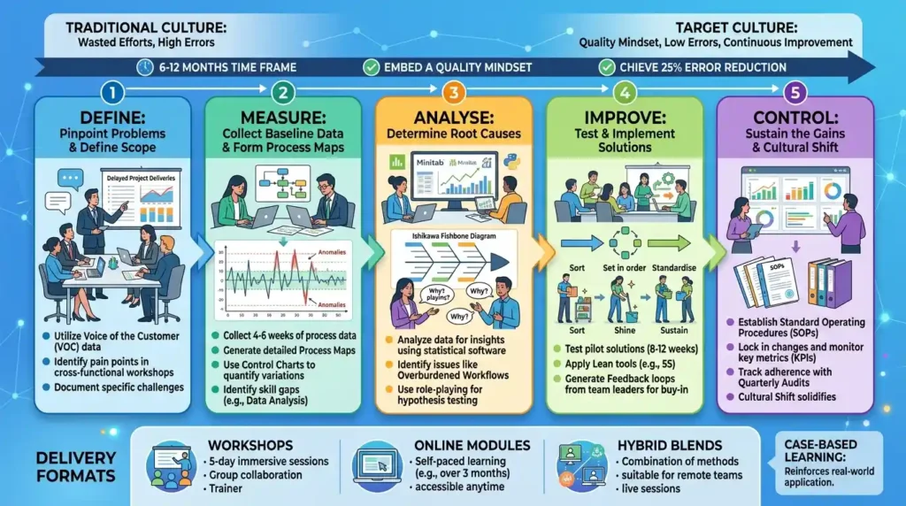 How Does Lean Six Sigma Work to Drive Cultural Change