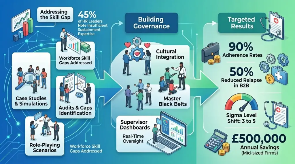 How Does Training Build Skills in Sustaining DMAIC Improvements?