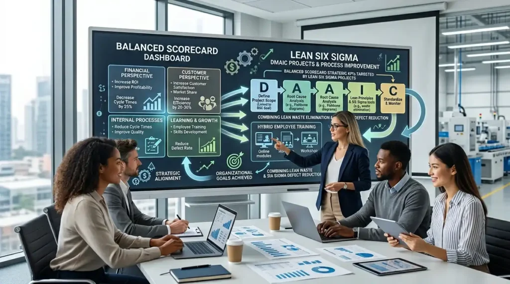 How Does the Balanced Scorecard Connect to Lean Six Sigma?