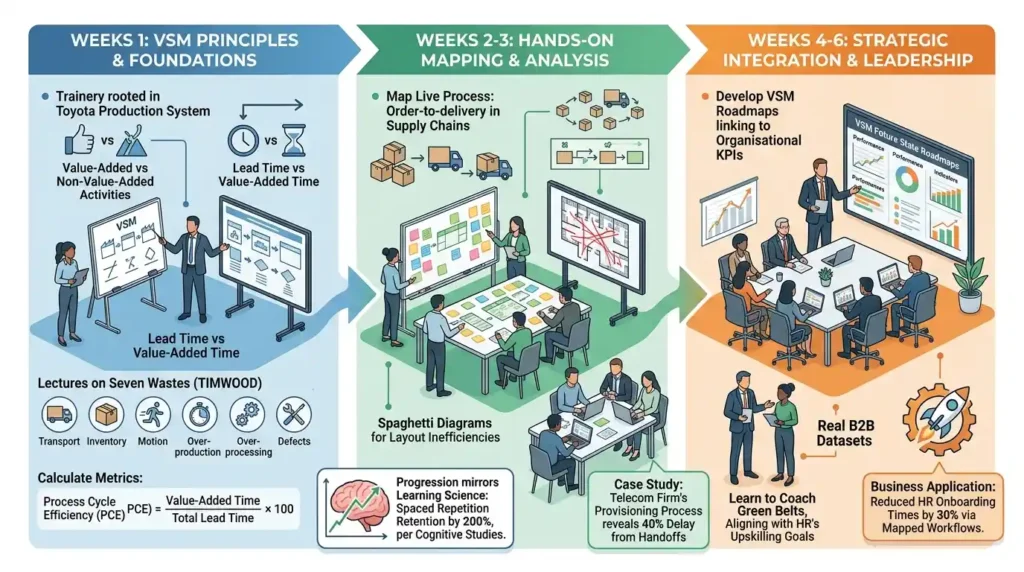 How Does the Teaching Sequence Progress from Theory to Application?
