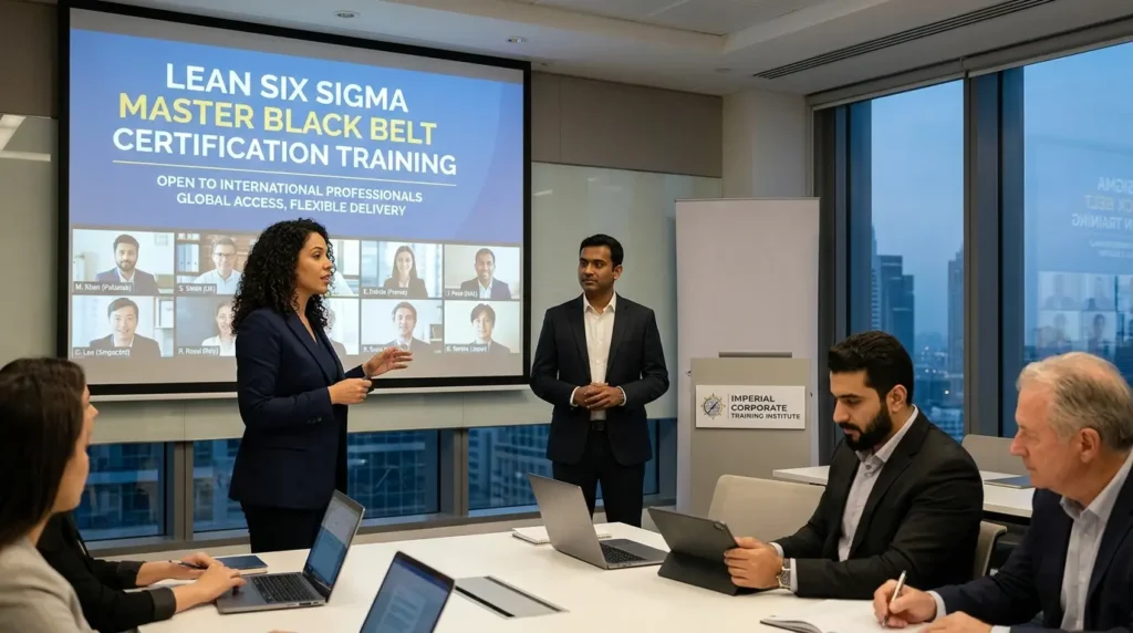 Is Imperial's Lean Six Sigma Master Black Belt Training Open to International Professionals