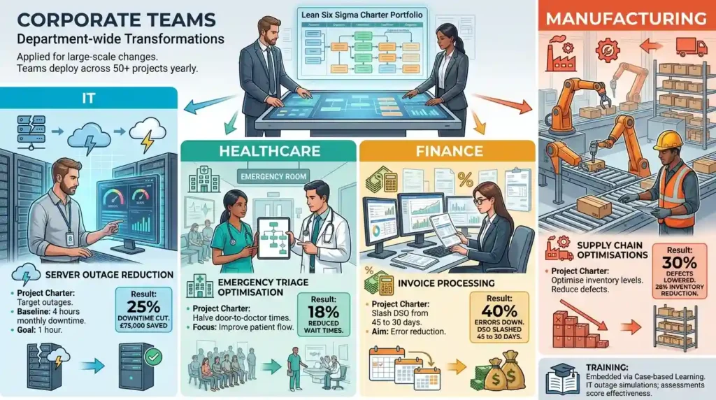 What Are Real-World Use Cases for Lean Six Sigma Project Charters?