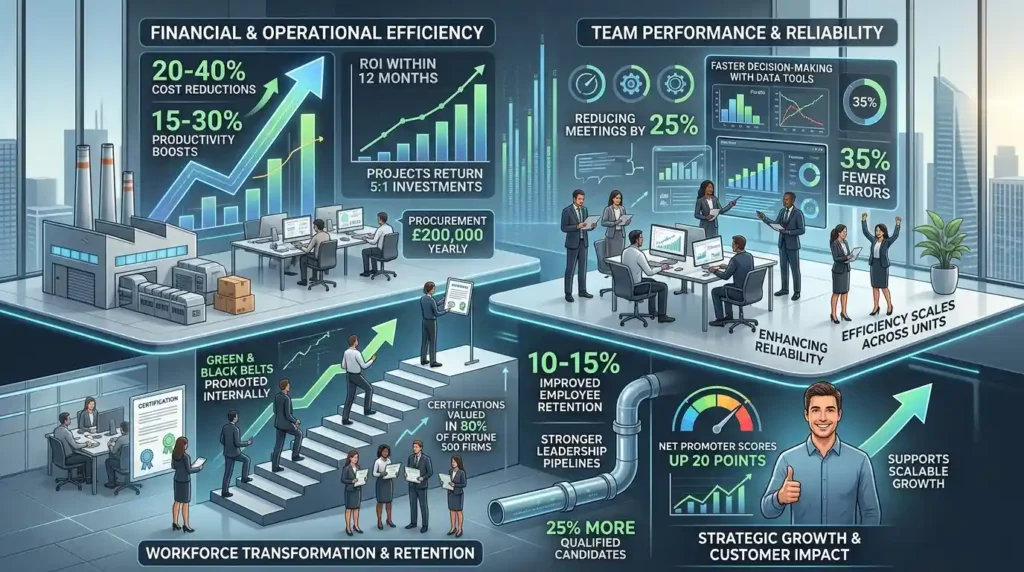 What Benefits Does Lean Six Sigma Deliver to Businesses and Teams