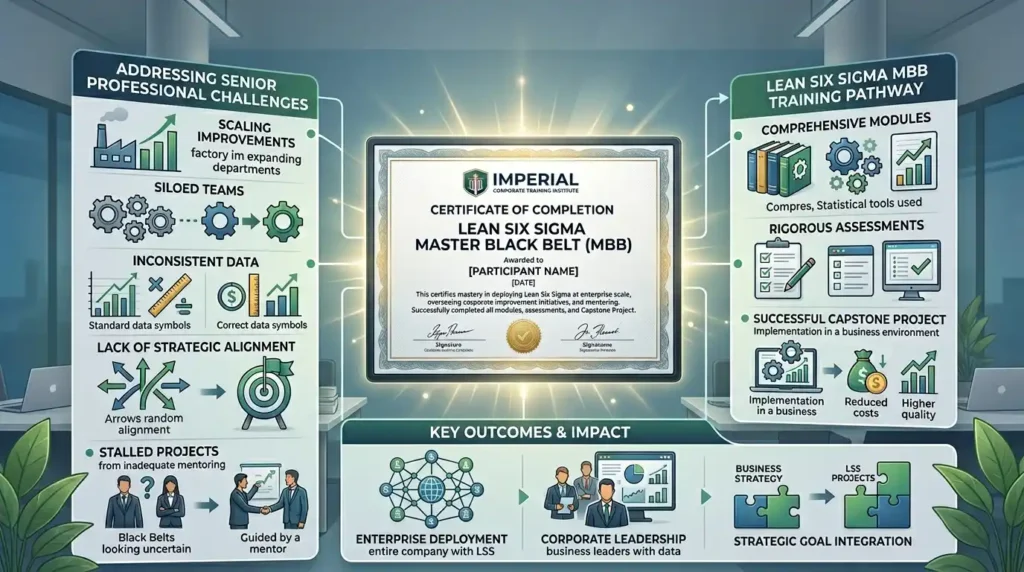 What Certification Does Imperial Award After Lean Six Sigma Master Black Belt Training