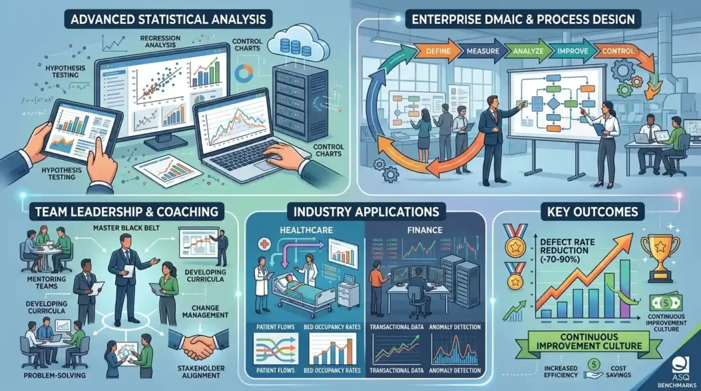 What Core Skills Does Master Black Belt Training Develop?