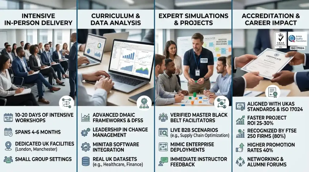 What Defines a UK-Based Master Black Belt Training Course