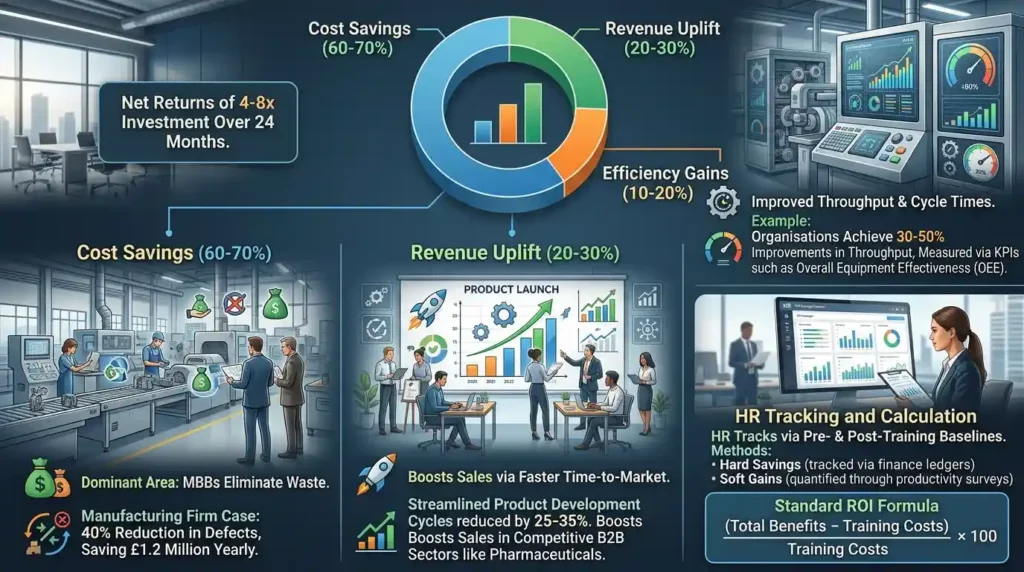 What Financial Metrics Define ROI from Master Black Belt Training