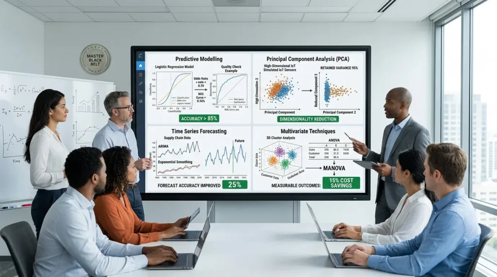 What Predictive and Multivariate Analysis Techniques Are Covered