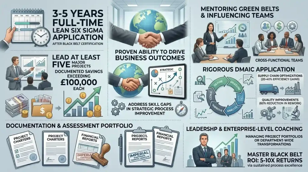 What Professional Experience Qualifies You for Master Black Belt Training