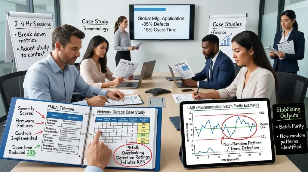 What Role Do Case Studies Play in FMEA and Control Chart Training