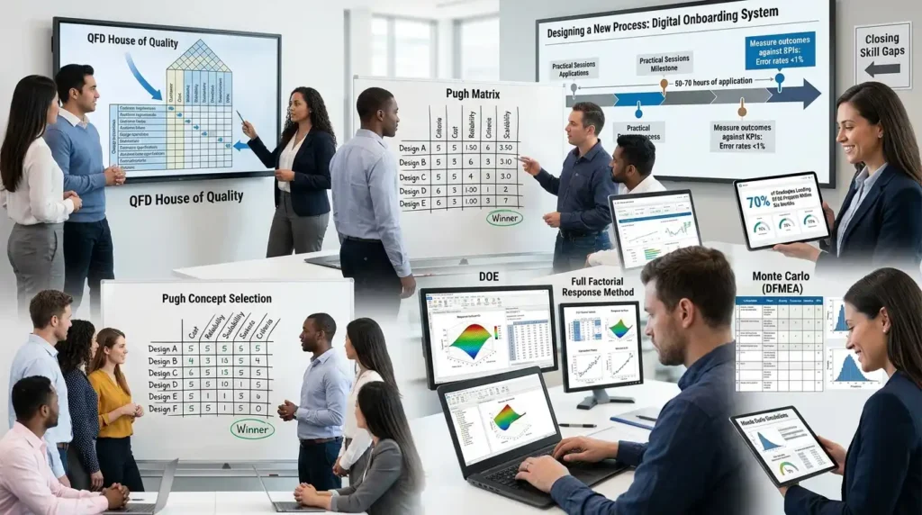 What Specific DFSS Tools Do Master Black Belt Participants Learn