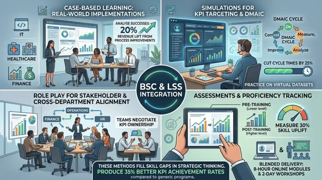 What Training Methodologies Support Balanced Scorecard and Lean Six Sigma Integration?
