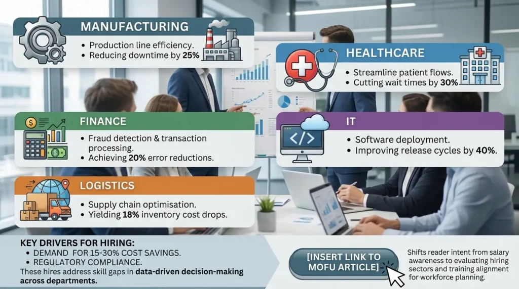 Which Sectors Are Actively Hiring Lean Six Sigma Master Black Belt Professionals
