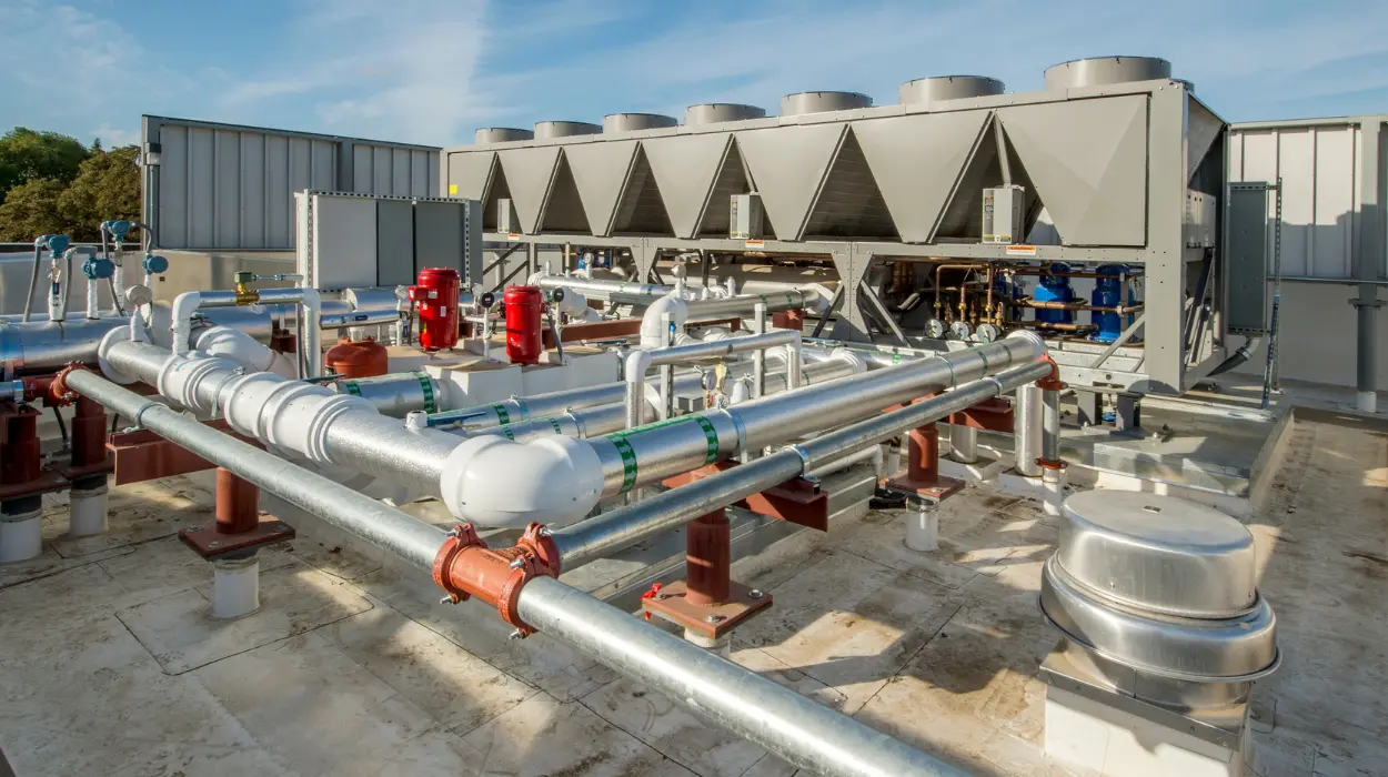 Does Imperial's HVAC Course Cover Chiller System Drawing Production?