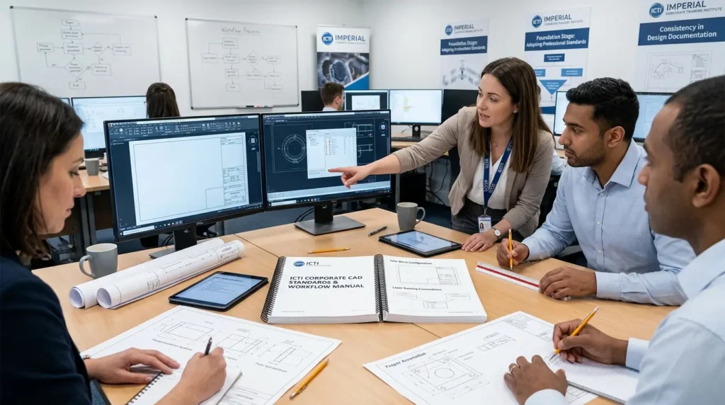 Foundation Stage: Corporate CAD Standards and Workflow Preparation