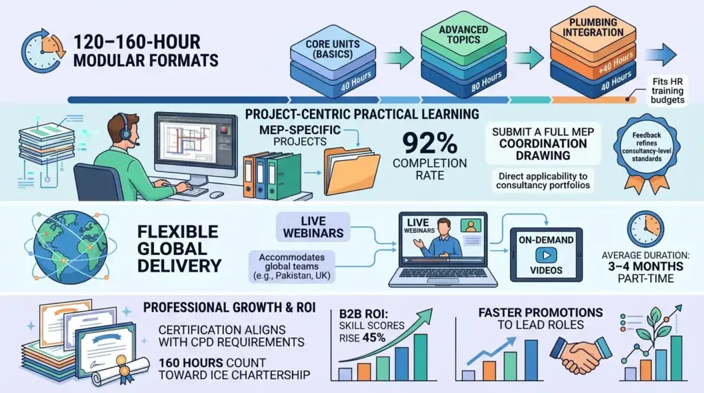 How Do Course Structures Support Professionals Targeting MEP Consultancy