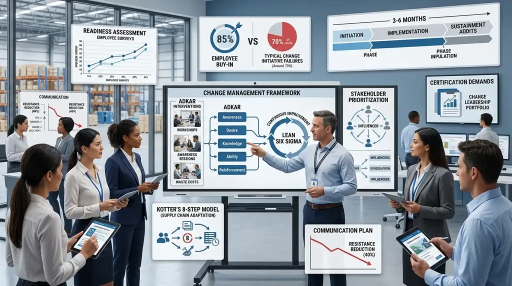 How Do Master Black Belts Drive Change Management in Supply Chain Transformations