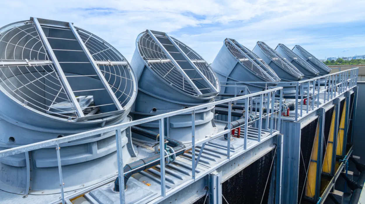 How Does AutoCAD HVAC Handle Chiller Plant and Cooling Tower System Design?