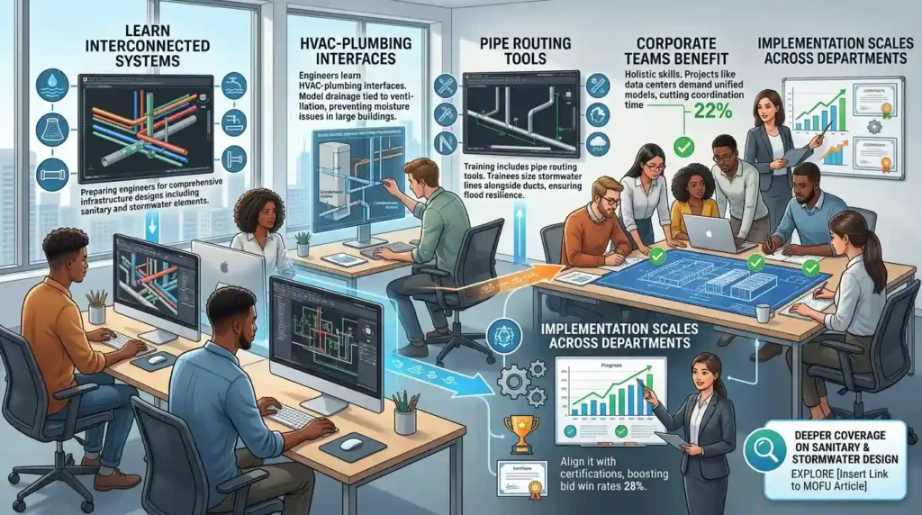 How Does AutoCAD HVAC Training Integrate with Broader Plumbing Design Needs