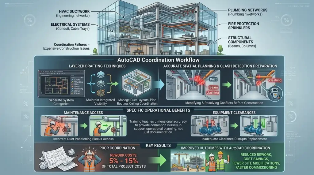 How Does AutoCAD Improve Coordination Between HVAC Systems