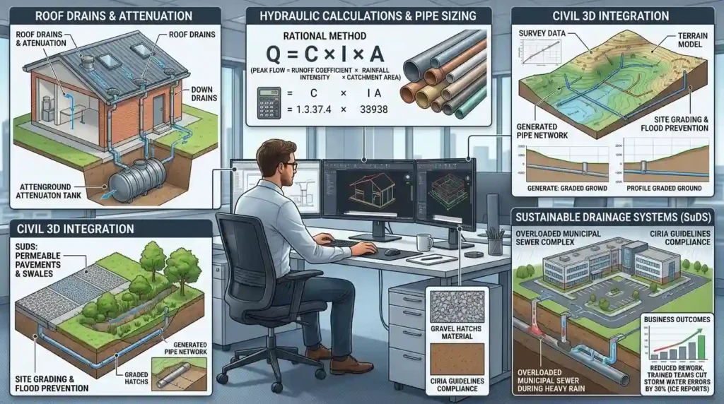 How Does AutoCAD Training Address Stormwater Management Systems