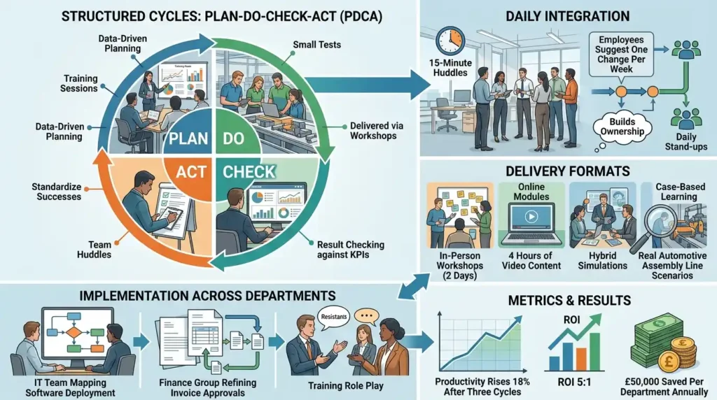 How Does Kaizen Work in Corporate Environments