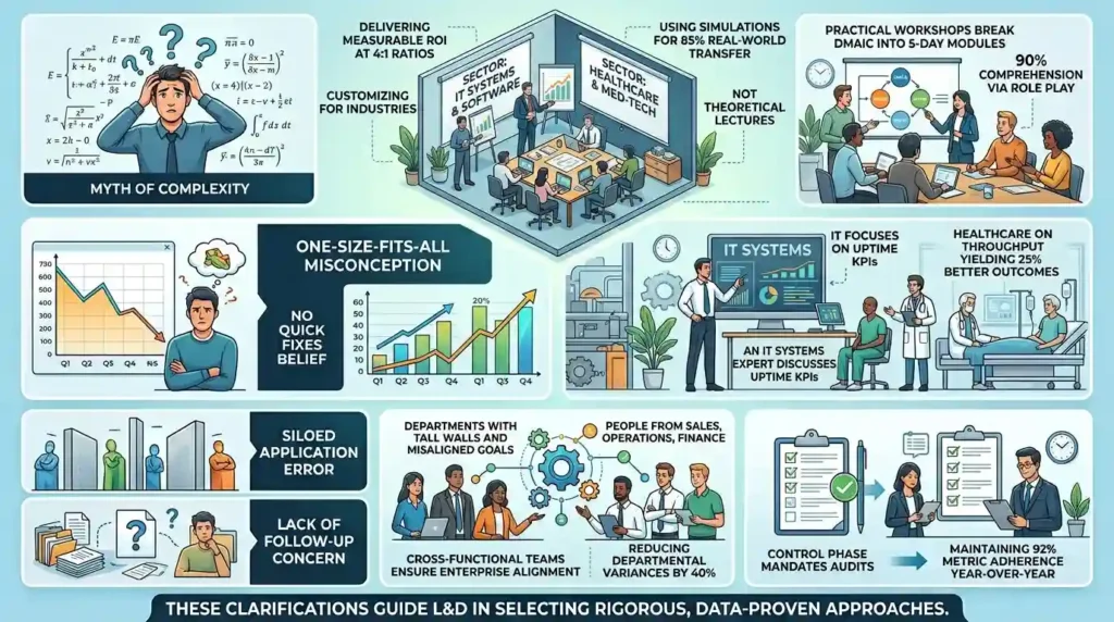 How Does Lean Six Sigma Address Misconceptions in Training