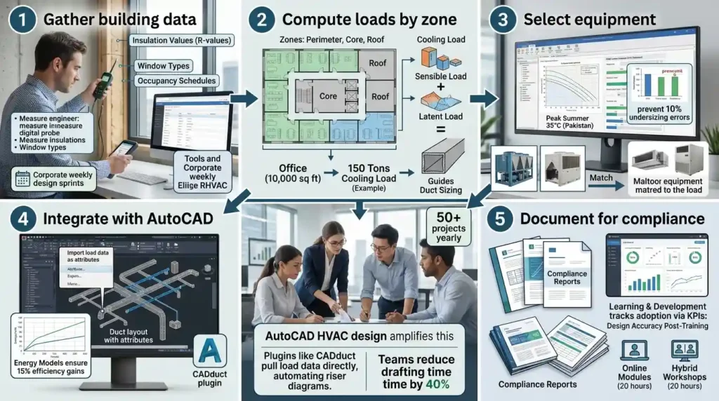 How Does Load Calculation Work in HVAC Design Workflows