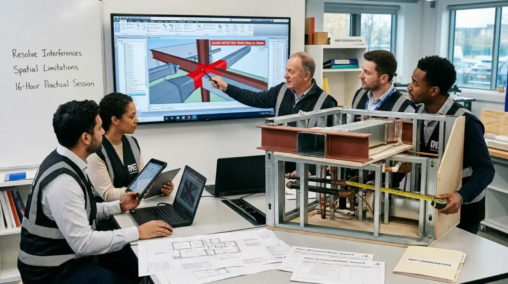 How Does the Training Simulate Real Construction Site Constraints