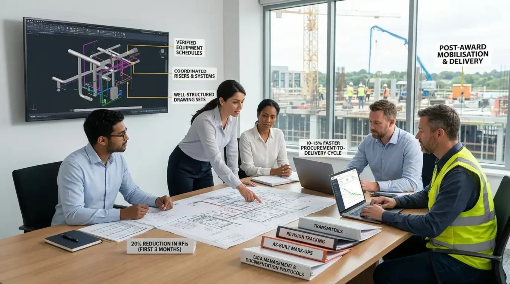 How does the course build transferable skills that improve post-award mobilisation and delivery