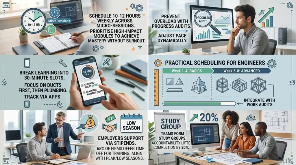 How to Balance AutoCAD Learning with Full-Time Work