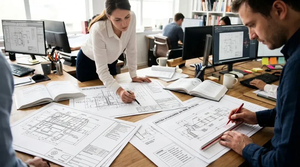 ISO and British drafting standards