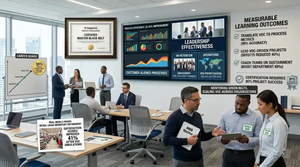 What Results Can Be Expected from Imperial's MBB VOC Training?