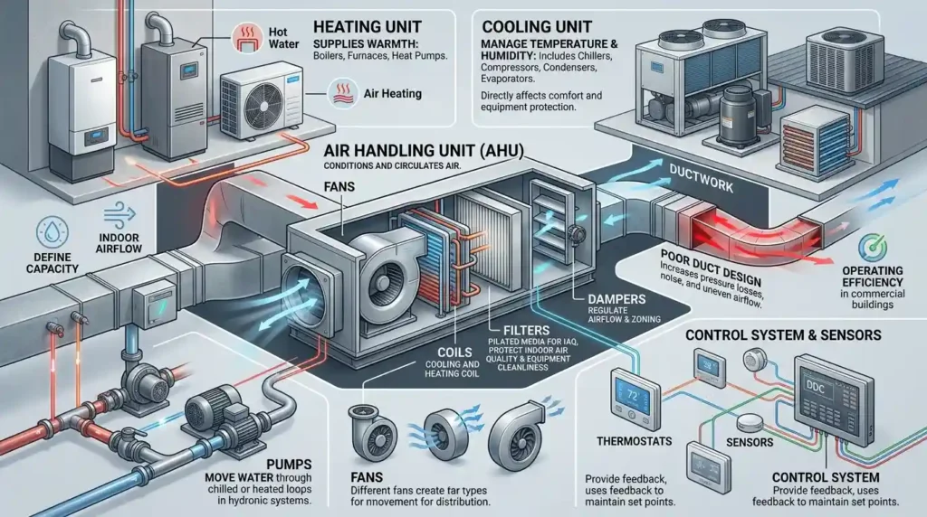 What are the key HVAC components engineers must know?