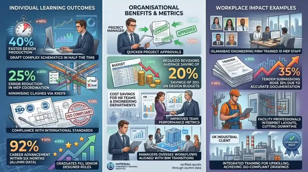 What results can participants and organisations expect