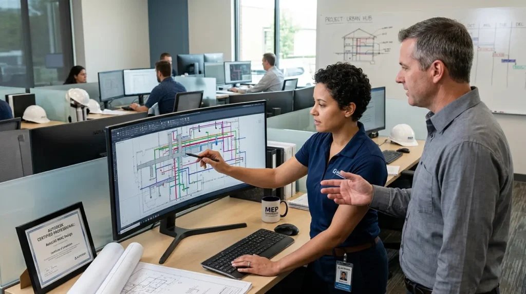 Why Do Employers Prefer Certified HVAC AutoCAD Professionals in Modern MEP Projects