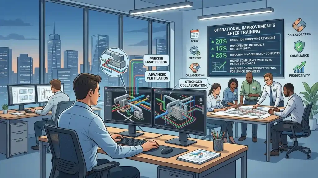 Why are organisations increasing investment in AutoCAD HVAC training for MEP engineers