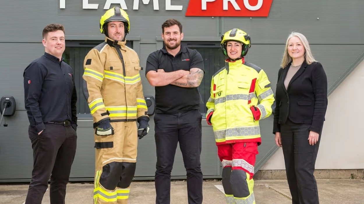 East Yorkshire Firm FlamePro Wins Place on National Firefighter PPE Framework