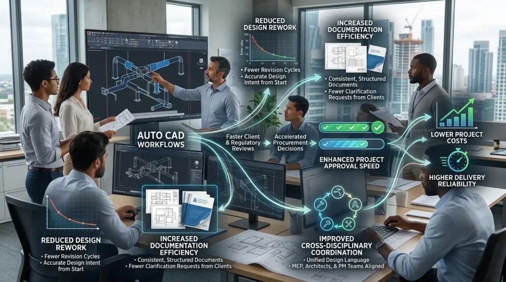 How does AutoCAD HVAC training improve business outcomes for engineering teams