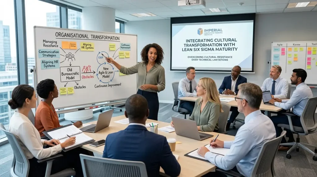 Organisational change and Agile-aligned leadership