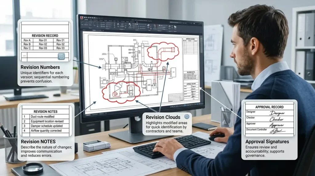 What Information Is Included in HVAC Drawing Revision Control