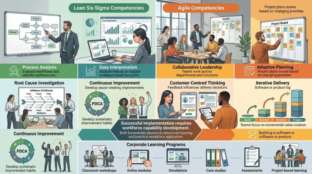 What Skills Are Required for Lean Six Sigma and Agile Implementation?
